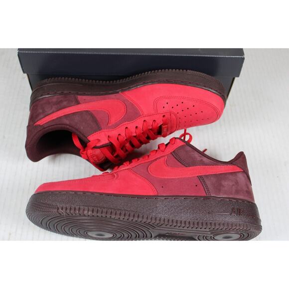 Nike Air Force 1 \'07 Gym Red Burgundy FZ4033-657 Men\'s Size 11 shoes new w/ box main image 12